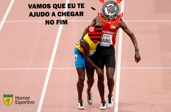 Flarinthians? Memes brincam com ajuda do Corinthians no título do Brasileirão do Flamengo