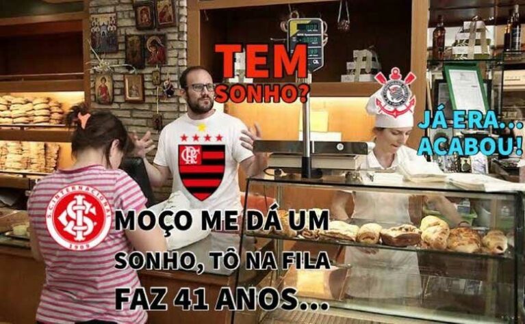 Flarinthians? Memes brincam com ajuda do Corinthians no título do Brasileirão do Flamengo