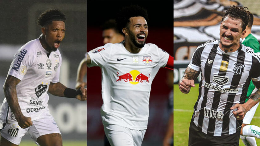 O Campeonato Brasileiro está perto de se encerrar e os melhores jogadores do campeonato que começou em agosto de 2020 vieram se destacando ao longo dos últimos seis meses. Confira como ficou a Seleção do Brasileirão eleita por 20 repórteres do LANCE! e que está composta no esquema 4-4-2.