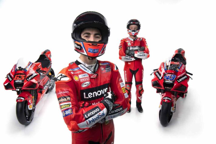 Essa é a terceiraa temporada de Bagnaia na MotoGP