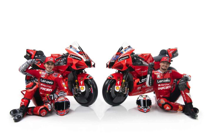 Miller e Bagnaia trazem frescor para a Ducati