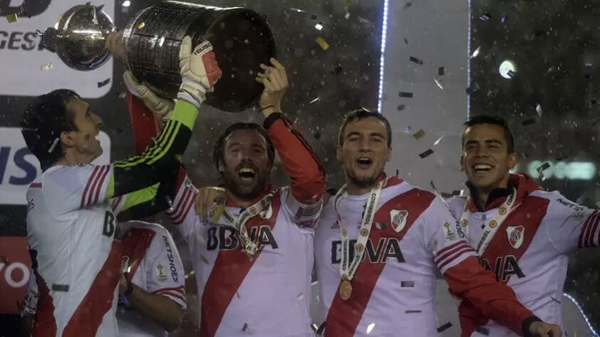 River Plate - ARG (quatro títulos): 1986, 1996, 2015 (foto) e 2018.