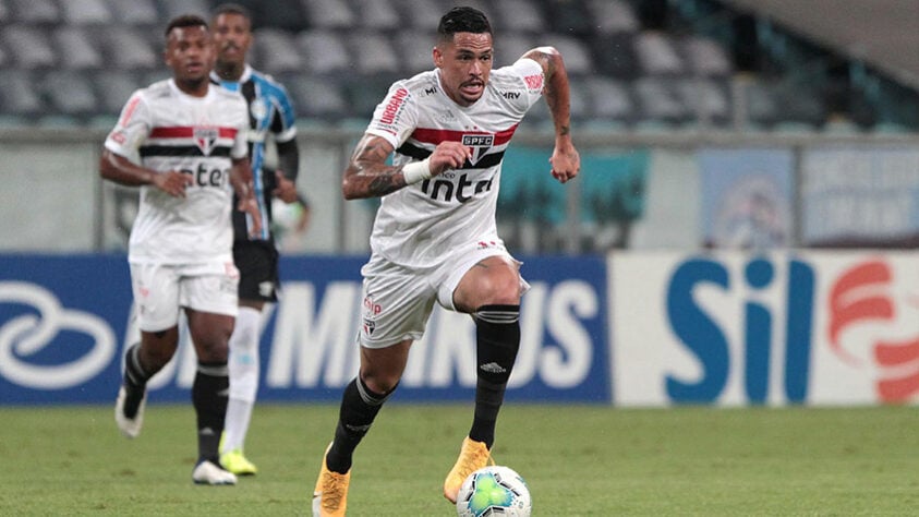 Luciano - atacante - Titular contra o Cobresal-CHI. Hoje defende o rival São Paulo.