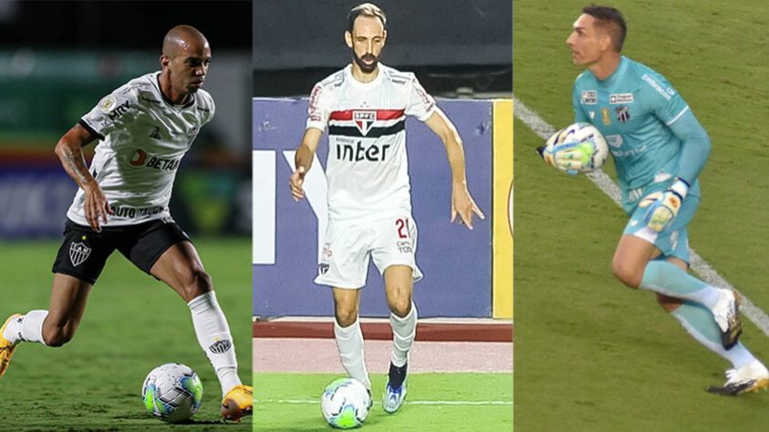 Na próxima quinta-feira, será disputada a última rodada do Campeonato Brasileiro de 2020. O fim da competição traz a despedida de alguns jogadores. Por isso, o LANCE! montou uma galeria reunindo atletas que terão seus vínculos contratuais encerrados após o Brasileirão. Confira!