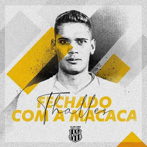 FECHADO - A Ponte Preta anunciou dois reforços para a nova temporada: o meia-atacante Bruno Michel, que pertencia ao Figueirense, e meia Thalles, que estava no Goiás e fechou o seu empréstimo com a Macaca até dezembro de 2021.