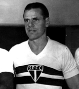 Antonio Sastre - 129 jogos: o meia atuou no Tricolor entre 1943 e 1946. Marcou 56 gols pelo clube do Morumbi.