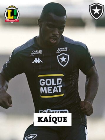 Kayque - 6,5 - O melhor jogador de linha do Alvinegro. Precisou de poucos minutos para mostrar que pode ter uma sequência como titular. Dominou os espaços e foi importante no setor.