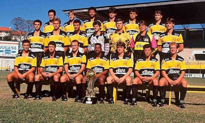 1991: Criciúma (campeão) x Grêmio - Placar agregado: 1 x 1 (campeão pelo critério de gols marcados como visitante)