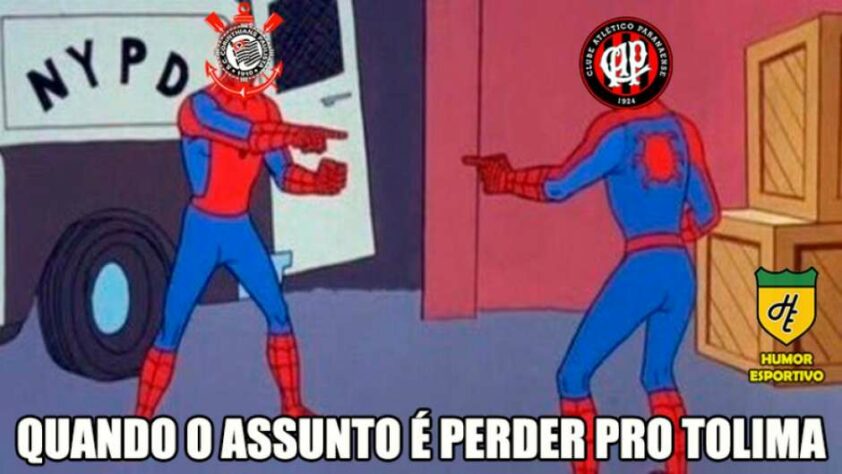 Quando o Athletico Paranaense perdeu para o Tolima na fase de grupos da Libertadores em 2019, o Corinthians também foi lembrado