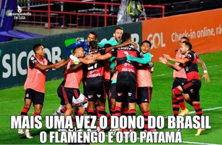 Os melhores memes do título do Brasileirão 2020 pelo Flamengo