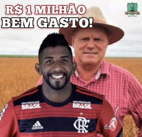 1 milhão no lixo? Expulsão de Rodinei no jogo contra o Flamengo vira meme na web