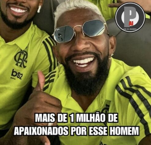1 milhão no lixo? Expulsão de Rodinei no jogo contra o Flamengo vira meme na web