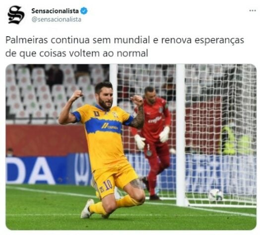 "Palmeiras não tem Mundial": rivais zoam time paulista em memes após derrota para o Tigres na semifinal do Mundial de Clubes