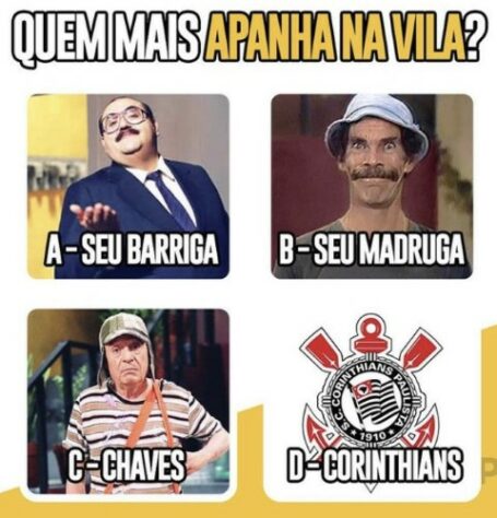 Brasileirão: os melhores memes de Santos 1 x 0 Corinthians