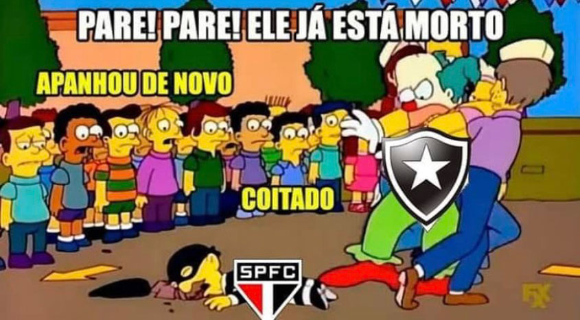 Brasileirão: os melhores memes de Botafogo 1 x 0 São Paulo