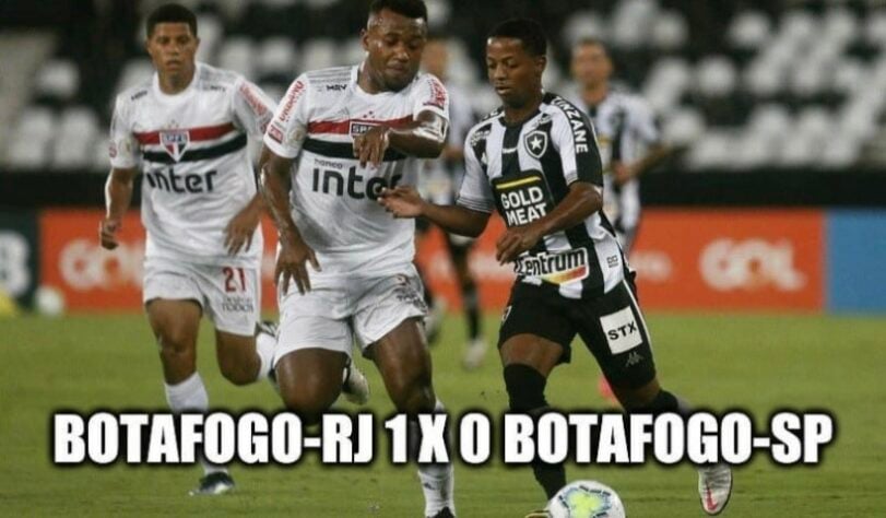 Brasileirão: os melhores memes de Botafogo 1 x 0 São Paulo