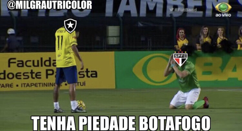 Brasileirão: os melhores memes de Botafogo 1 x 0 São Paulo