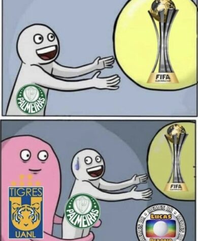 "Palmeiras não tem Mundial": rivais zoam time paulista em memes após derrota para o Tigres na semifinal do Mundial de Clubes