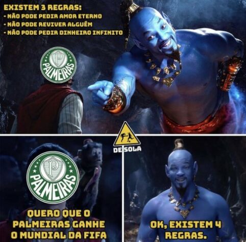 "Palmeiras não tem Mundial": rivais zoam time paulista em memes após derrota para o Tigres na semifinal do Mundial de Clubes