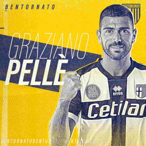 FECHADO - O Parma fechou a contratação do atacante Graziano Pellé para reforçar o time na próxima temporada. O último clube que o atacante defendeu foi o Shandong Luneng, da China.