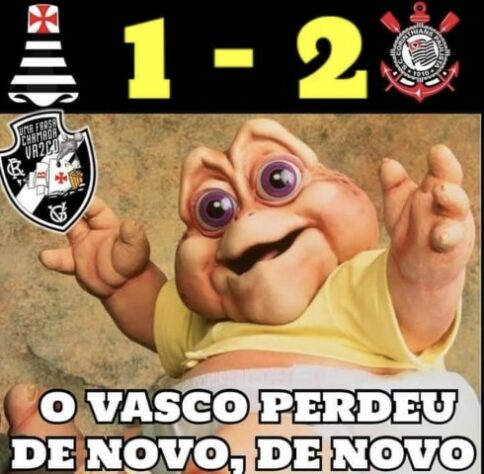 21/10/2020 (18ª rodada) - Vasco 1 x 2 Corinthians