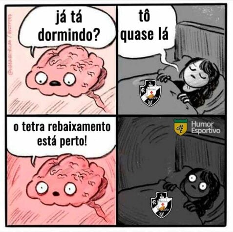 Próximo do quarto rebaixamento para Série B do Brasileirão, Vasco sofre com memes nas redes sociais
