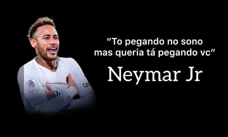 Neymar ganhou certa fama de pegador entre os torcedores