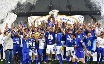 Jogo de ida da final de 2018: Cruzeiro 1 x 0 Corinthians - Na volta, o Cruzeiro venceu por 2 a 1 e foi campeão.
