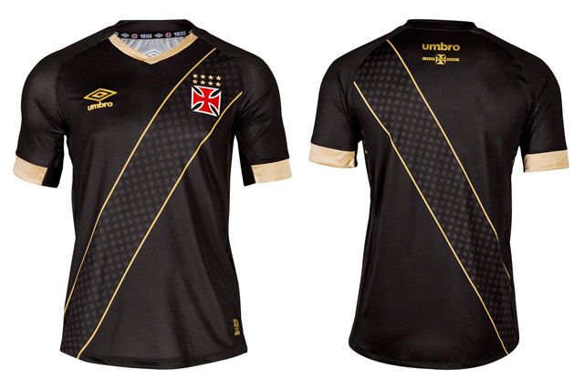 2015-2016 - A Umbro se inspirou na dica dos torcedores e apostou na tradição. A camisa será preta com detalhes dourado, simbolizando as conquistas do Cruz-maltino. Mas a grande novidade foi o escudo da peça, em 3D, montada em camadas.