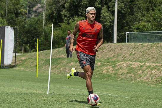 Pedro, atacante do Flamengo