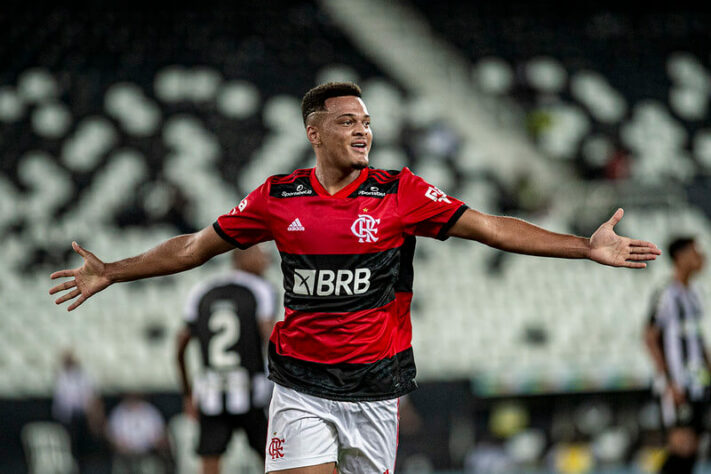 27º lugar - Rodrigo Muniz – 20 anos – atacante – Flamengo / valor de mercado: 3 milhões de euros (cerca de R$ 18,2 milhões na cotação atual).