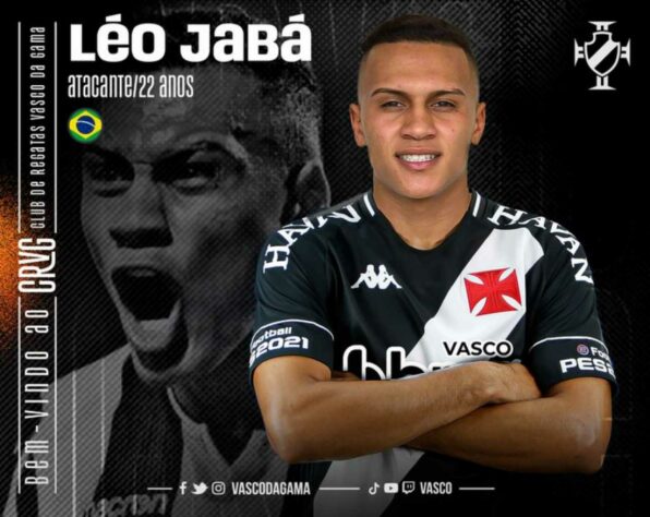 FECHADO - Um dia após conquistar a sua primeira vitória no Carioca, o Vasco anunciou mais uma contratação para a temporada. Trata-se do atacante Léo Jabá, que pertence ao PAOK, da Grécia, e chega ao Cruz-Maltino por empréstimo até o final deste ano. No texto de anúncio, divulgado no site do clube carioca, é citado que o vínculo, apesar de ser por empréstimo, será por produtividade.