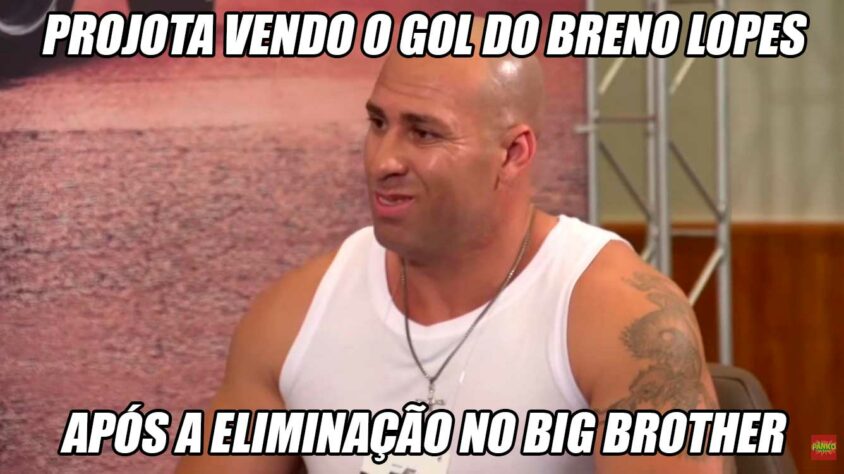 Vice do Palmeiras: memes brincam com Projota após eliminação do Big Brother Brasil