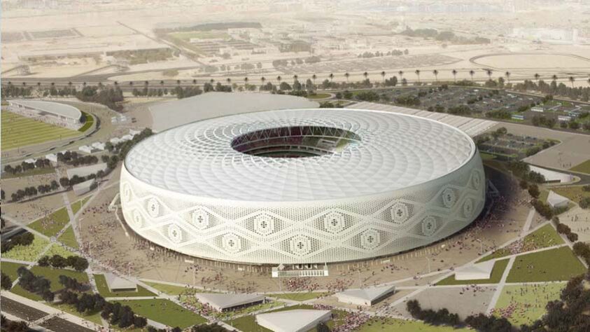 Estádio Al Thumama: Copa do Mundo 2022 - Capacidade: 40.000 - Previsão de entrega: 2022.