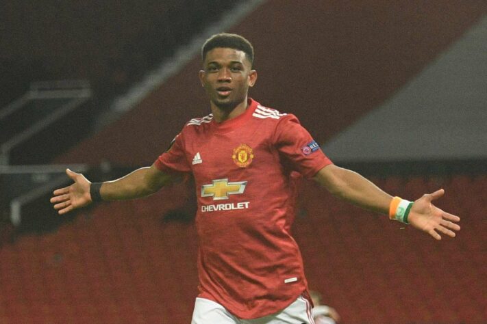 Amad Diallo – Manchester United (ING) – Atacante – 19 anos – Valor de mercado atual: 18 milhões de euros