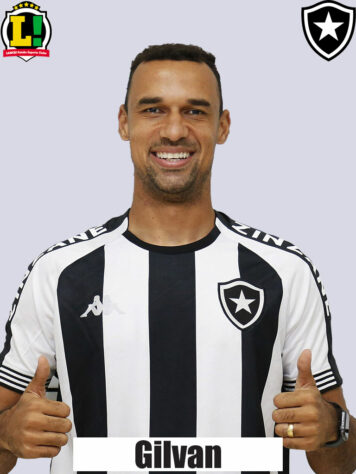 GILVAN - 5,5 - Parecia que faria uma estreia segura e com importantes desarmes pelo Botafogo, mas também falhou - como um coletivo - no escanteio que gerou o gol do Vasco.