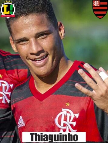 Thiaguinho - 6,0 - Fez cruzamentos, criou uma chance para o Flamengo e levou a melhor nos duelos. Fez boa movimentação. 