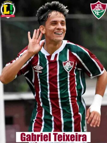 GABRIEL TEIXEIRA - 5,0 - Apresentou-se para jogadas e chegou a dar velocidade. No entanto, atrapalhou-se na troca de passes e tornou o ataque do Fluminense inofensiva.