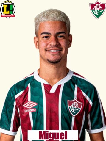 Miguel - 6,5 - Veloz, o jovem explorou bastante os lados de campo e as jogadas individuais. Teve a chance de abrir o placar, mas foi derrubado pelo goleiro do Resende. No fim do primeiro tempo, não se sentiu bem e foi substituído. 