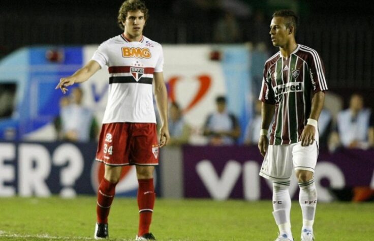 2010 a 2011 – Banco BMG - Após a saída da LG, o Banco BMG entrou no espaço máster do São Paulo por duas temporadas.