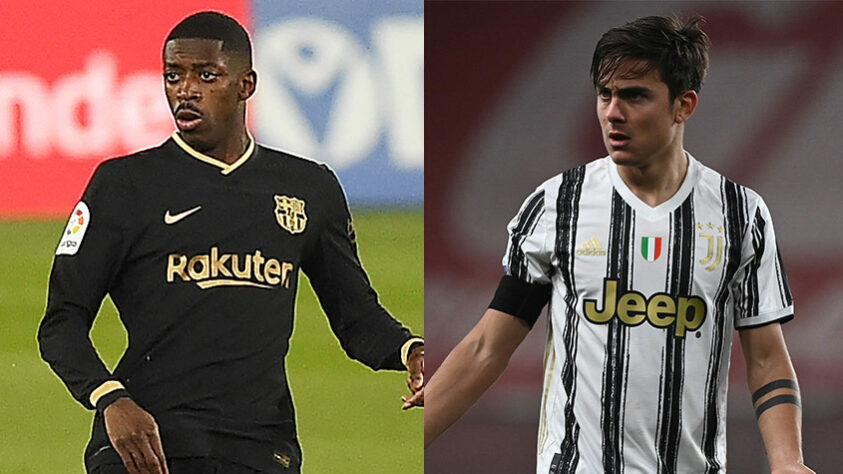 ESQUENTOU - Após a negociação envolvendo Arthur e Pjanic, o Barcelona e a Juventus podem novamente protagonizar uma troca de jogadores. De acordo com o "Tuttosport", as duas equipes estudam uma transferência de Dybala por Ousmane Dembélé.