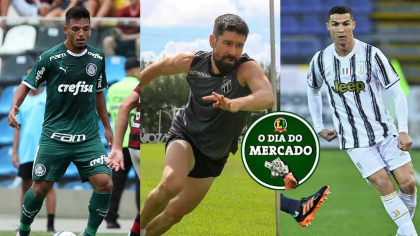 A segunda-feira trouxe uma série de novidades no mercado da bola. Gabriel Menino, do Palmeiras, está na mira de um tradicional clube espanhol. Já o Botafogo encaminhou a contratação de um novo reforço. Além disso, o técnico do Real Madrid, Zinedine Zidane, falou sobre a possibilidade de contar novamente com Cristiano Ronaldo. Tudo isso e muito mais no Dia do Mercado.