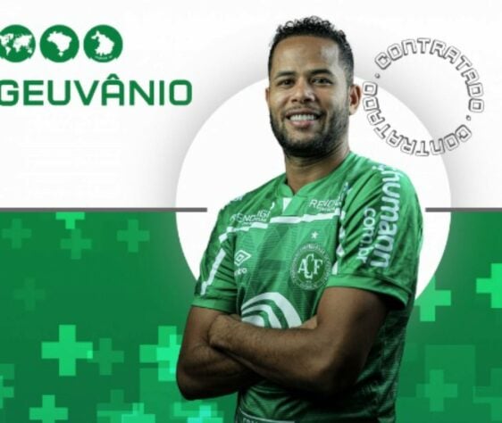 Geuvânio (atacante - 29 anos) - Com contrato até 31/12/2021, o atleta não seguirá na Chapecoense, onde jogou durante a temporada.  