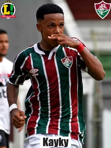 Kayky: 6,5 - Novamente entre os titulares, desta vez, Kayky apresentou estar um pouco ansioso para concluir as jogadas. Entretanto, o jovem mostrou personalidade e não se omitiu de tentar driblar os adversários. Assim, no segundo tempo, fez um golaço, driblando três jogadores com repertório de futsal para abrir o placar. Aos 17 anos, Kayky se mostra cada vez mais diferenciado. 