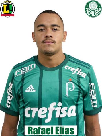 Rafael Elias: 6,0 - Entrou no intervalo e teve atuação modesta, porém dedicada. Correu bastante, cavou faltas, deu passes, mas ainda demonstra dificuldade no quesito técnico para impressionar Abel Ferreira.