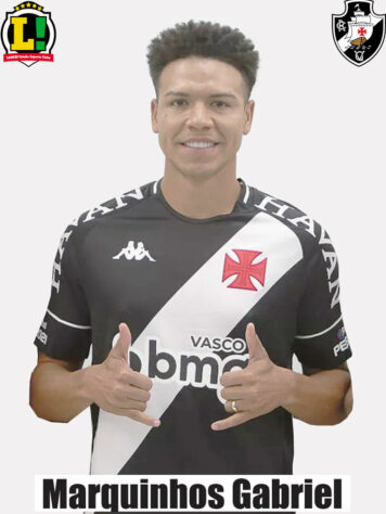 Marquinhos Gabriel - 7,0 - Com liberdade para flutuar atrás dos atacantes, o meio-campista novamente fez um bom jogo com a camisa cruz-maltina. Foi dos pés dele que saíram as jogadas mais perigosas do time. No segundo tempo, marcou o segundo gol do Vasco, de pênalti. 