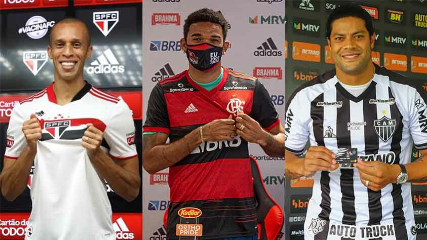 A janela de transferências no futebol brasileiro está a todo vapor! Com os estaduais em andamento, os clubes trabalham para conseguir reforços. Por isso, o LANCE! trouxe uma galeria com as equipes que mais contrataram até o momento. Confira quem anunciou mais novidades para 2021 (contando também com técnicos novos na lista).