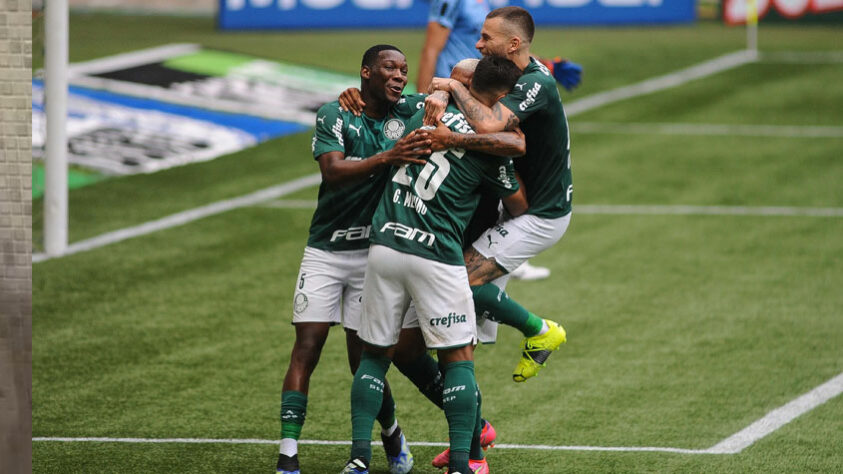 12º - Palmeiras - duas vitórias e dois empates - 8 pontos - 66,6% aproveitamento