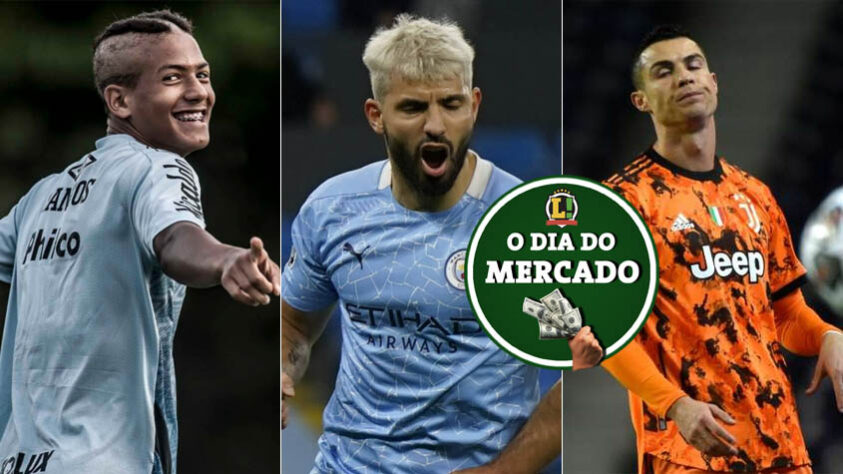 A quarta-feira trouxe muitas novidades no mercado da bola. Uma promessa do Santos é observada pelo Liverpool. Messi pode ganhar companheiro no ataque do Barcelona, e a contratação pode impactar no futuro do argentino. Já Cristiano Ronaldo está próximo de definir a sua situação com a Juventus. Tudo isso e muito mais no Dia do Mercado.