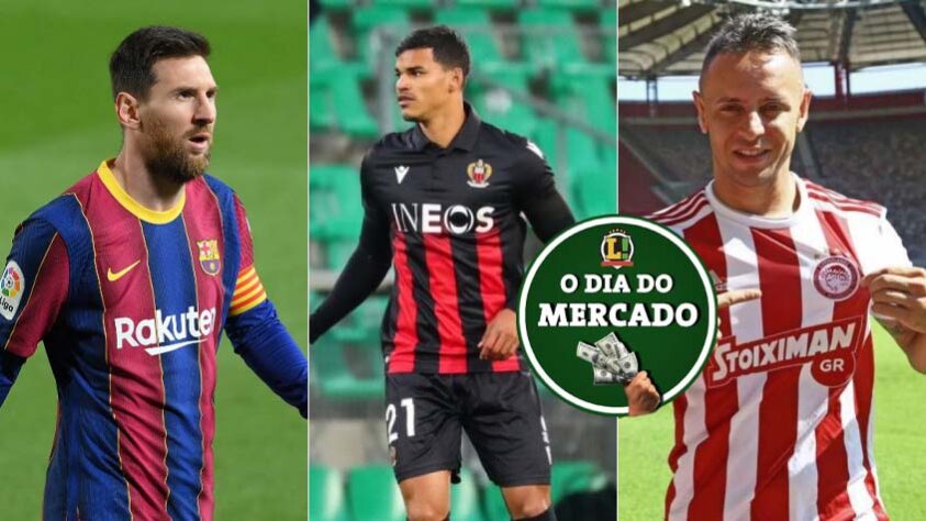 A negociação envolvendo Rafinha e Flamengo ganhou um novo capítulo importante. O Palmeiras está praticamente fechado com um volante brasileiro que atua na Europa. Já Messi recebeu uma proposta ousada do presidente do Barcelona. Tudo isso e muito mais no Dia do Mercado de quarta-feira.